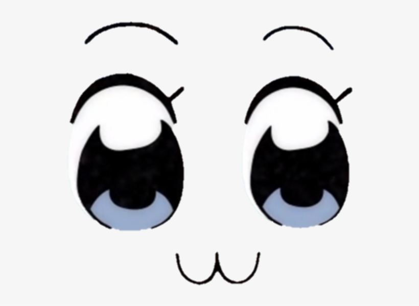 Minecraft Whiskers Face Cat Black Nose Small To Medium - Pop Team Epic Eyes, transparent png