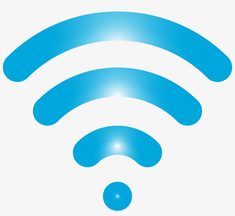 Png Black And White Library Wifi Clipart - Wifi Signal, transparent png