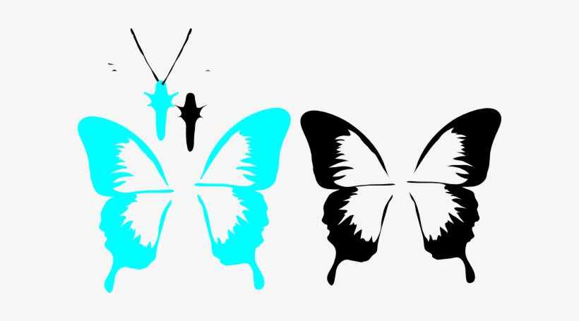 Butterfly Wings Clip Art At Clker - Butterfly Wings Images Vector, transparent png