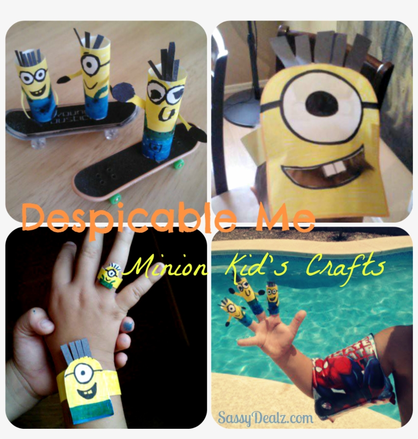 List Of Cheap 'despicable Me' Crafts For Kids - Toilet Paper, transparent png