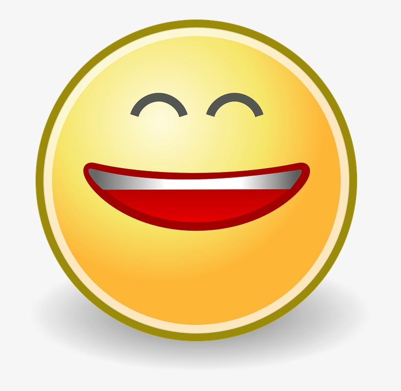 Laugh - Smile Face, transparent png