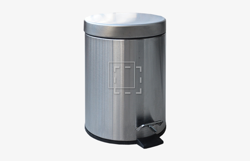 Stainless Trash Can - Waste Container, transparent png