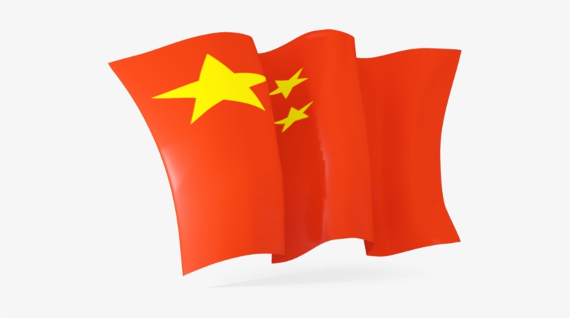 China Flag Waving Png, transparent png