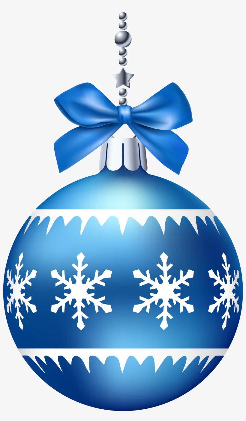Vector Royalty Free Blue Png Clip Art Best Web - Clipart Images Christmas Balls, transparent png