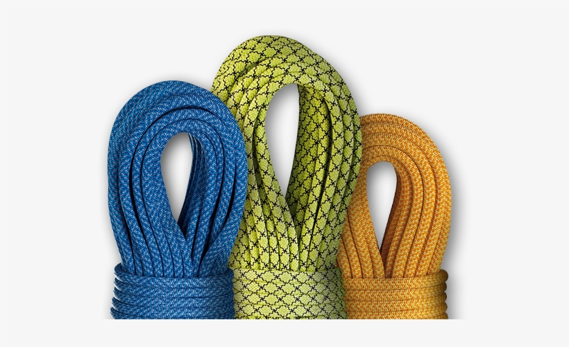 Rock Climbing Rope - Edelrid Swift Pro Dry 8.9 Mm - Length: 80 M. Colour:, transparent png