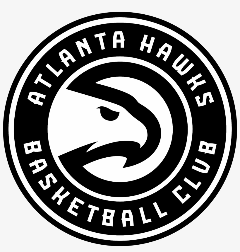 Atlanta Hawks Logo Black And White - Us Green Building Council Member Logo, transparent png