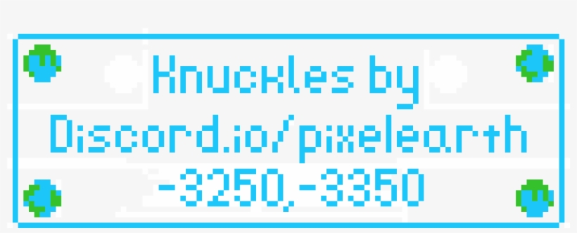 Ugandan Knuckles Banner - Pixel Art, transparent png
