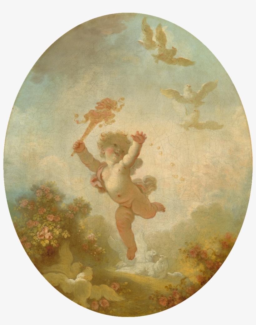 Love As Folly, Jean Honoré Fragonard, C - Love As Folly, transparent png