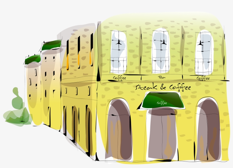 Jpg Watercolor Painting Architecture Illustration - Architecture, transparent png