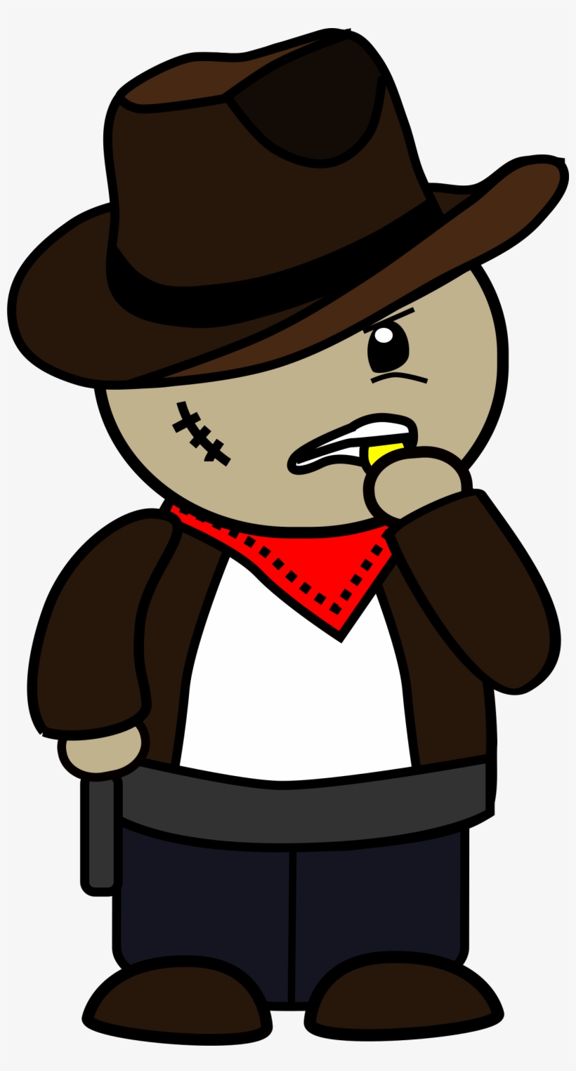 This Free Icons Png Design Of Cowboy Cartoon, transparent png