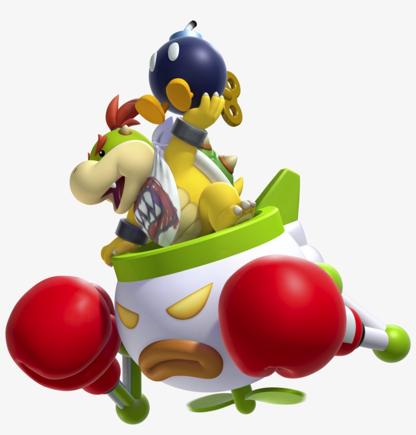 Fireball Clipart Bowser Koopa Clown Car Jr 2688x2679 PNG.