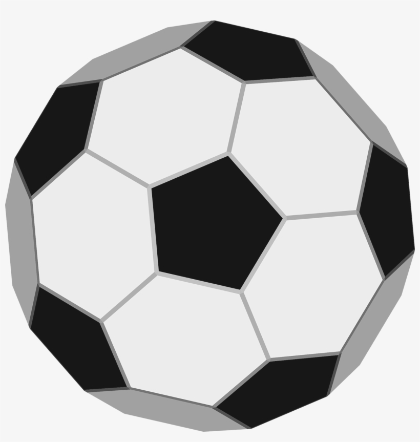 Soccer Ball Ball Football - Football Simple, transparent png