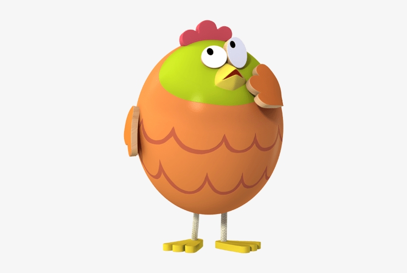 Chikidee Thinking Png - Tickety Toc Chikidee, transparent png