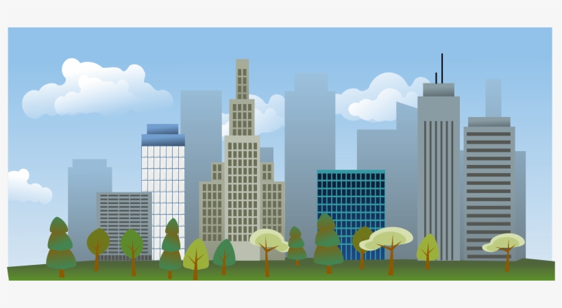 City Clipart, transparent png