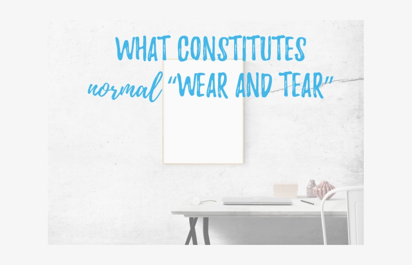 Normal Wear And Tear Versus Damage As A Landlord - Imagine Framed Graphic Art Print On Canvas Trendy Decor, transparent png