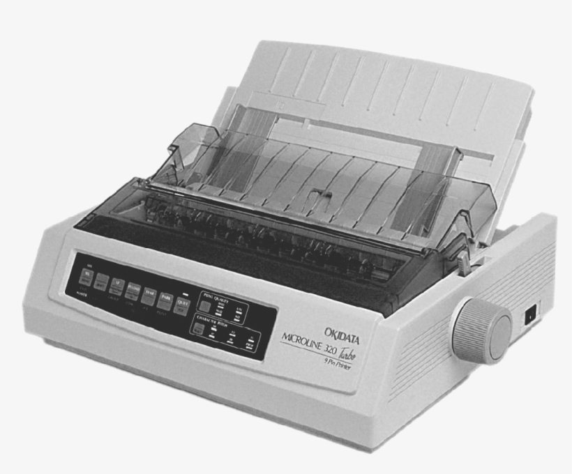 Dot-matrix Printer Png Image - Dot Matrix Printer Png, transparent png