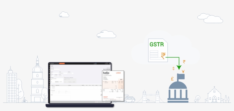 File Your Gstr Automatically - Accounting Software, transparent png
