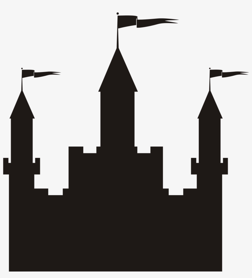 Clipart Castle Silhouette Collection - Castle Silhouette Png, transparent png