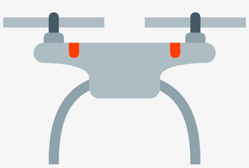 This Is A Picture Of The Top Of A Drone - Unmanned Aerial Vehicle, transparent png