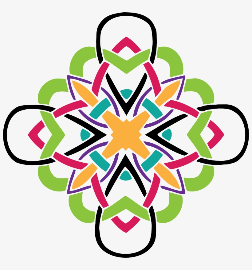 Mexican Flowers Clipart Free Best Mexican Flowers Clipart - Abstract Art Png Hd, transparent png