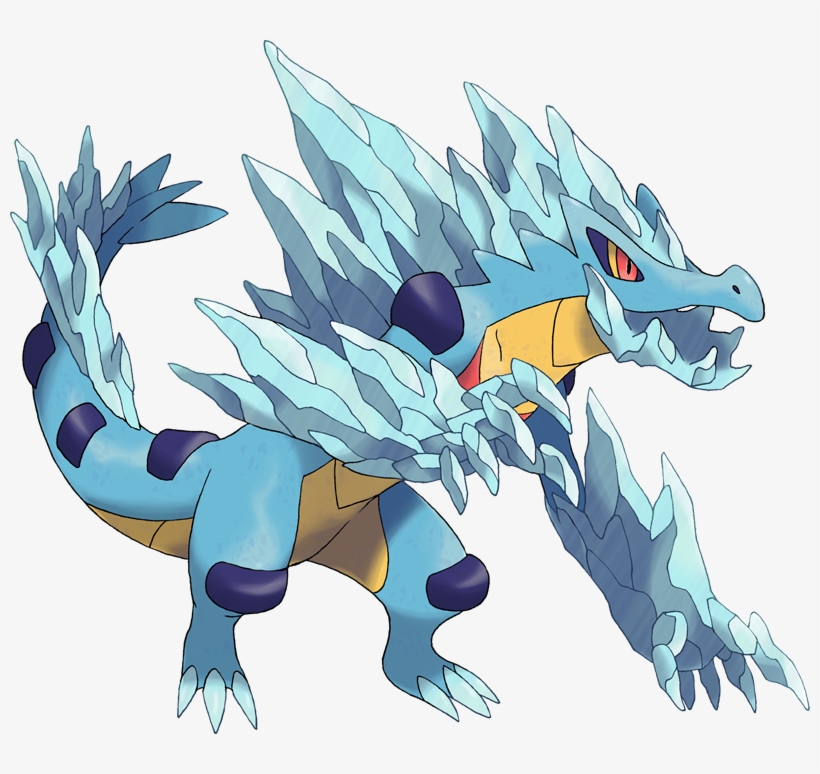 Mega Feraligatr Frozen Pokédex - Mega Feraligatr, transparent png