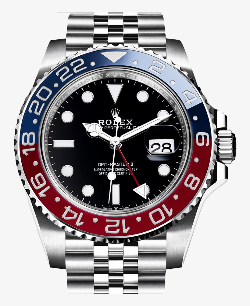 Discover Rolex Watches - Rolex Gmt Pepsi 2018, transparent png