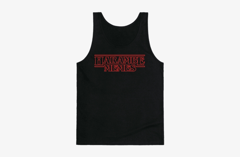 Harambe Memes Tank Top - Active Tank, transparent png