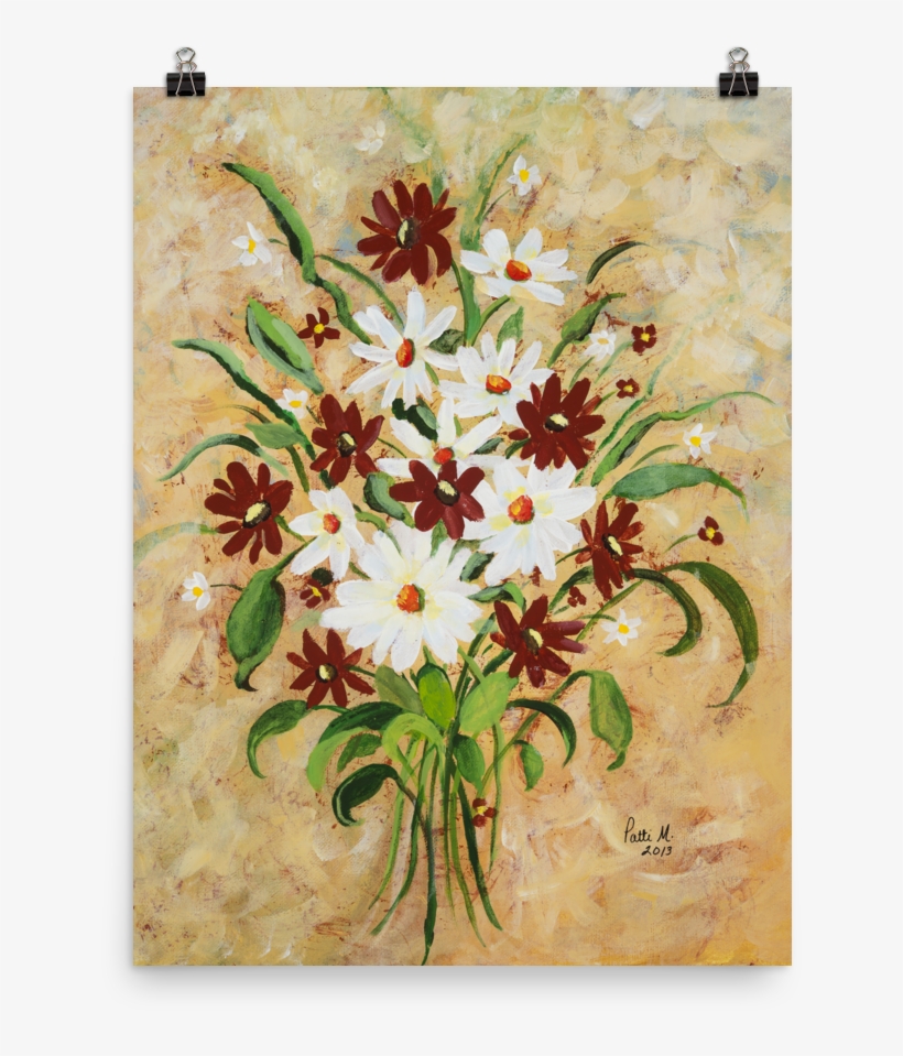 Delightful Daisy Bouquet On Premium Photo Paper Poster Iphone 6s