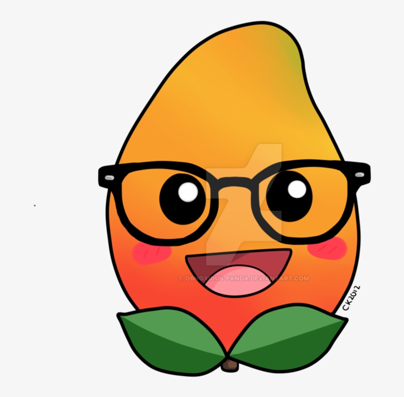 My T Shirt Design By Obnoxious Panda - Draw A Cute Mango, transparent png