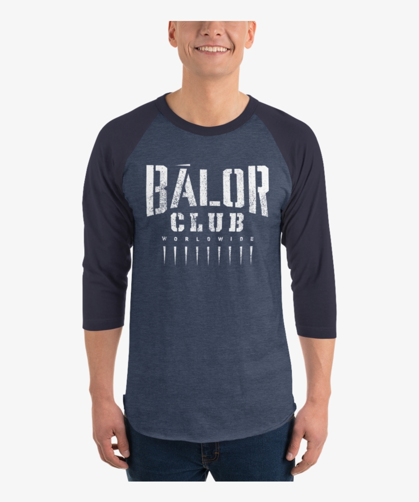 Finn Bàlor "bàlor Club Worldwide" 3/4 Sleeve Raglan - Official Wwe Finn Balor Soft Gel Case, transparent png