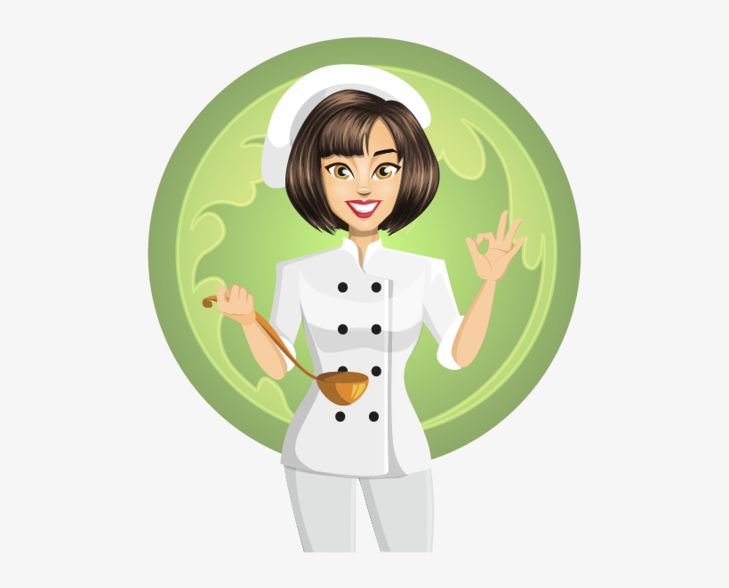 Graphic Download Cooking Chief Free On Dumielauxepices - Girl Chef Clipart Png, transparent png