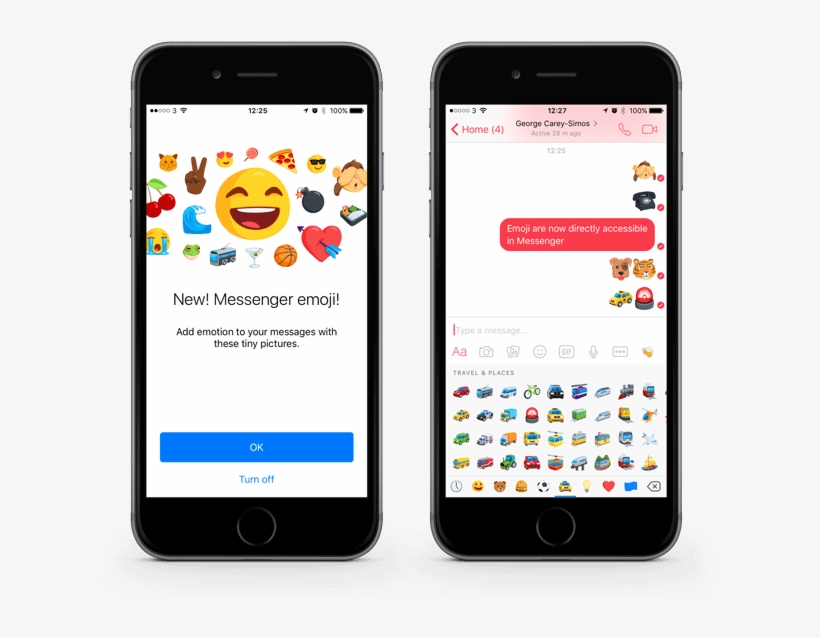 Wersm Facebook Messenger Emoji - Iphone, transparent png