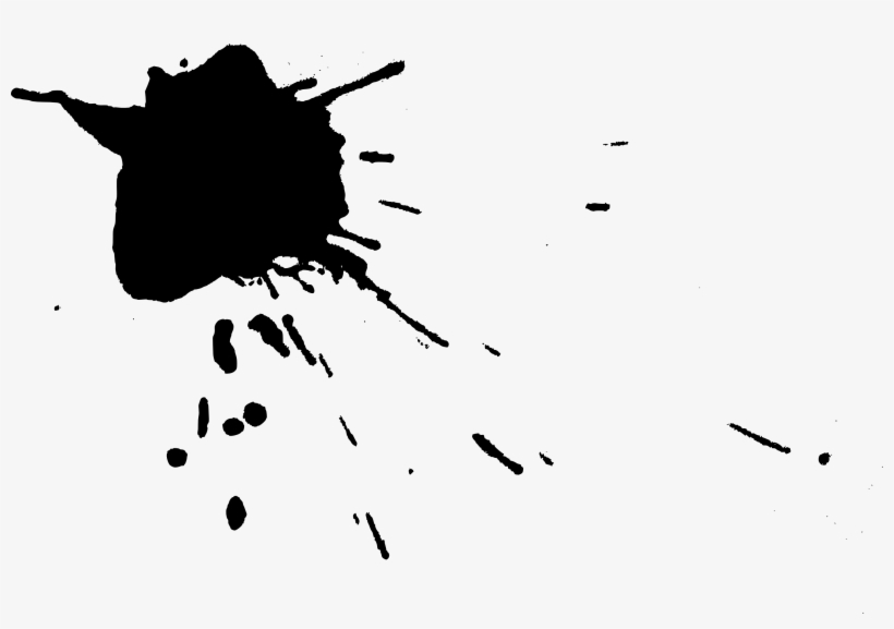 Free Download Ink Splatter Transparent Background 2814x1843 PNG