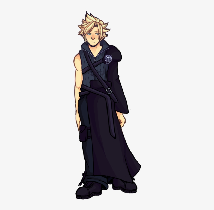 I Drew My Boy Cloud Strife A Reference Of How I Draw - Transparent Cloud Strife, transparent png