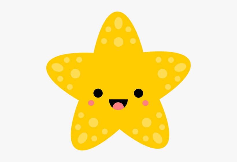 Cute Starfish Png Free Download - Cute Starfish Png, transparent png