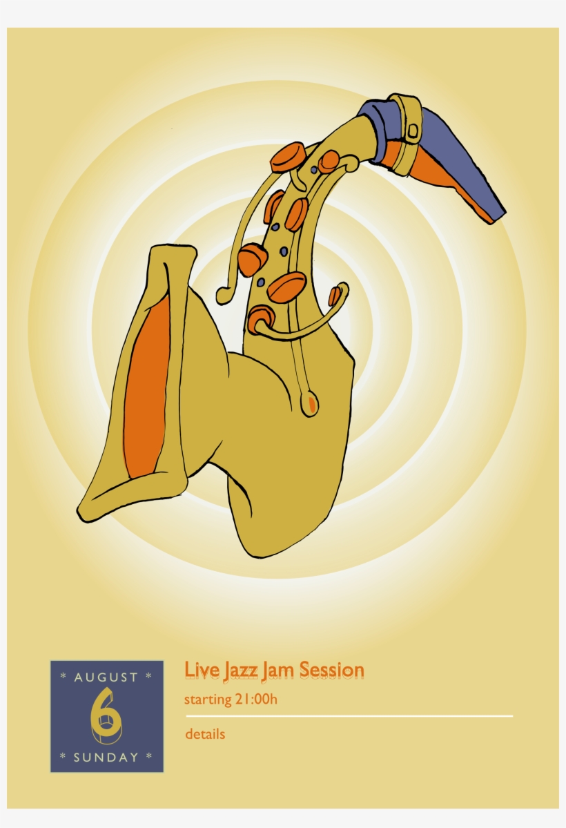 This Free Icons Png Design Of Jazz Saxophone, transparent png