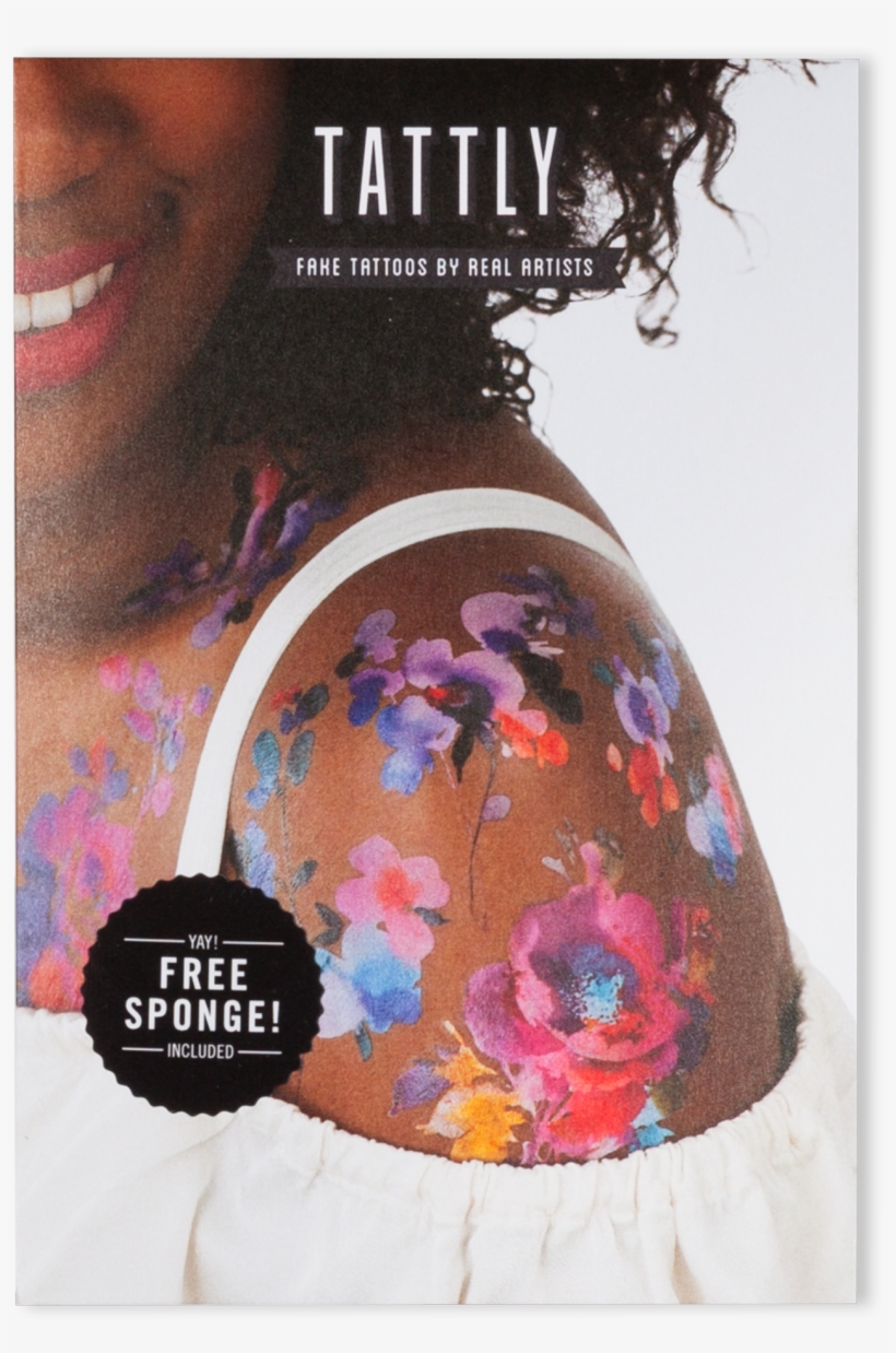 In Bloom Set - Tattly Geçici Dövme Seti In Bloom Set 5064ws, transparent png