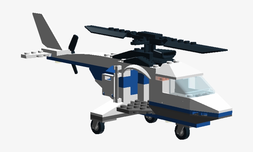 Police Helicopter - Helicopter Rotor, transparent png