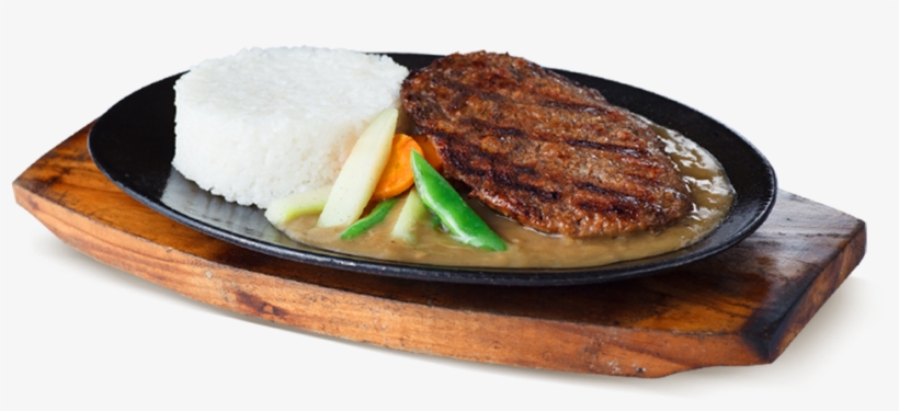 Best Of Cebu - Orange Brutus Burger Steak, transparent png