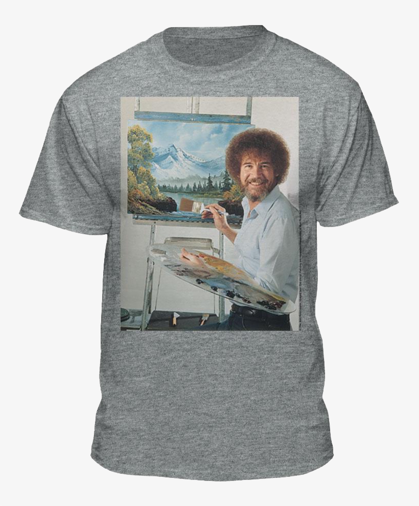 Joy Of Painting Bob Ross T-shirt - Bob Ross Fuck Yourself, transparent png