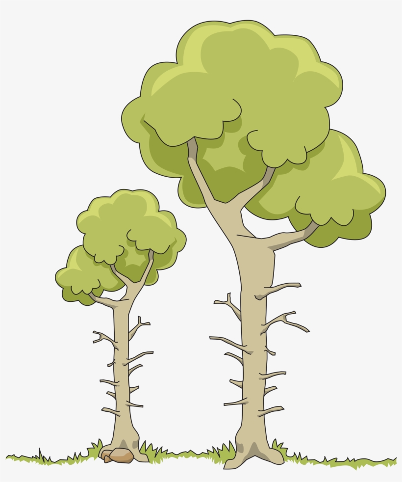 This Free Icons Png Design Of Two Dead Trees, transparent png