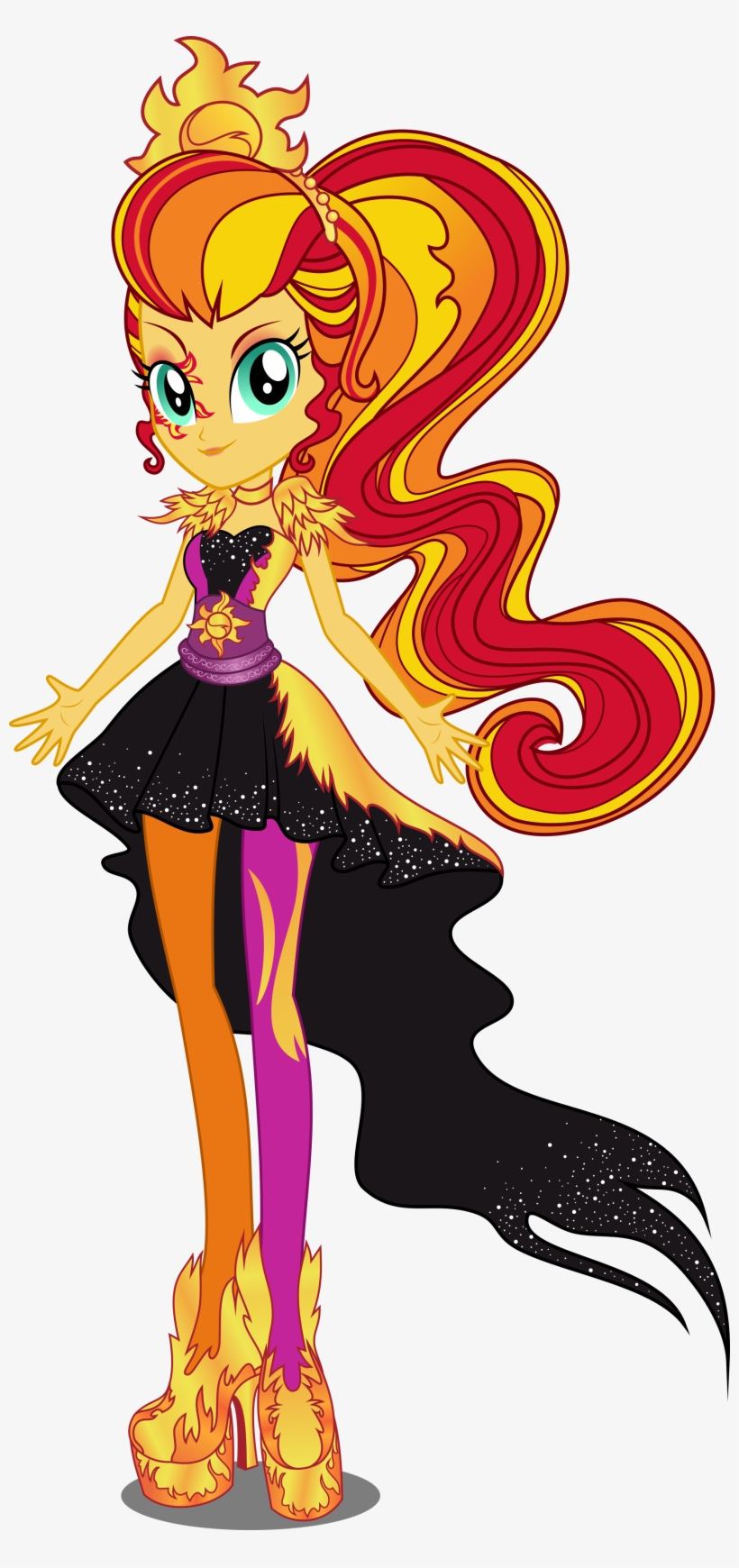 Sunset Shimmer My Little Pony Equestria Girls Sunset Shimmer Dress 