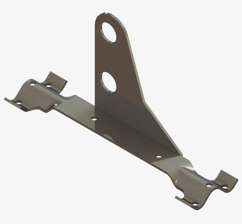 D2hlj Deck Mount Snow Fence Used On Corrugated Roofs - Snow Guard, transparent png