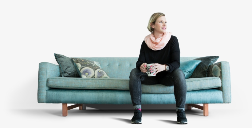 Nicole Joins Us As Our New Senior Marketing Manager - Person Sitting On Couch Png, transparent png