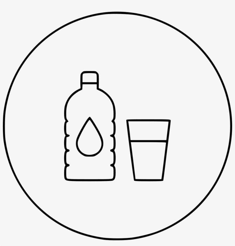 Water Bottle Glass - Smk King George V, transparent png