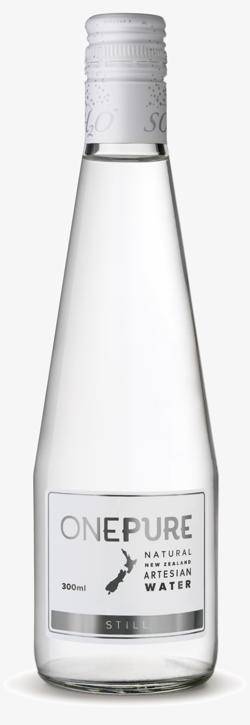 Box 15x300ml Bottle - One Pure Still Mineral Water Glass 750ml Per Bottle, transparent png