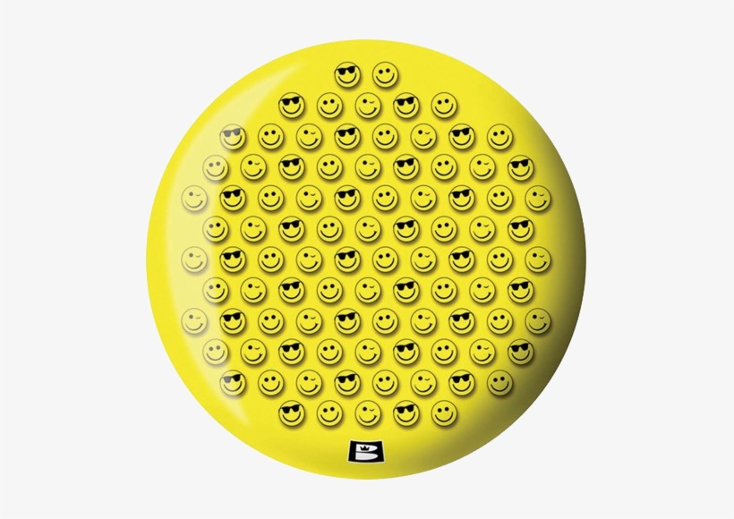 Brunswick Smiley Face Viz A Ball Bowling Ball - Original Dance Album-v-a (cd), transparent png