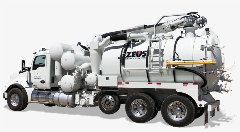 Zeus Vacuum Truck - Truck, transparent png