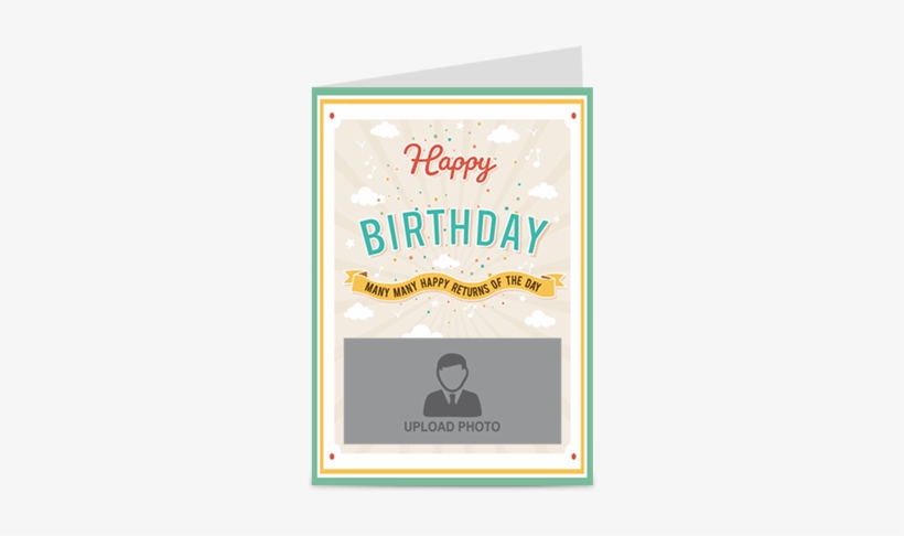 Many Many Happy Returns Of The Day Greeting Card - Greeting Card, transparent png