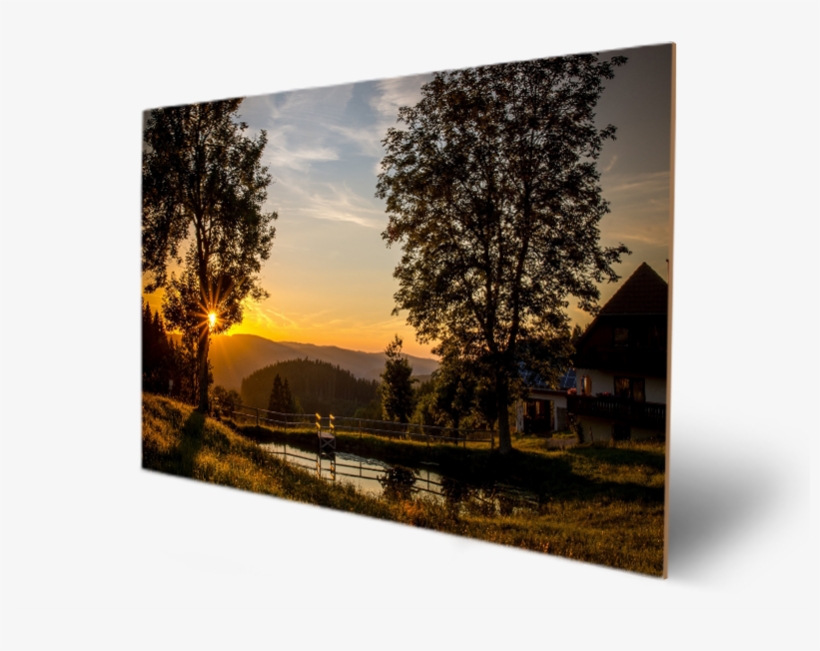 Mountain Sunset Scenery - Life Is Beautiful - A Journal Of Discovery, transparent png